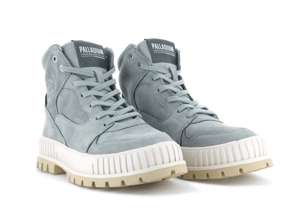 Zapatillas Palladium PALLASHOCK HI SNK Mujer Cloudburst | Costa Rica-65827